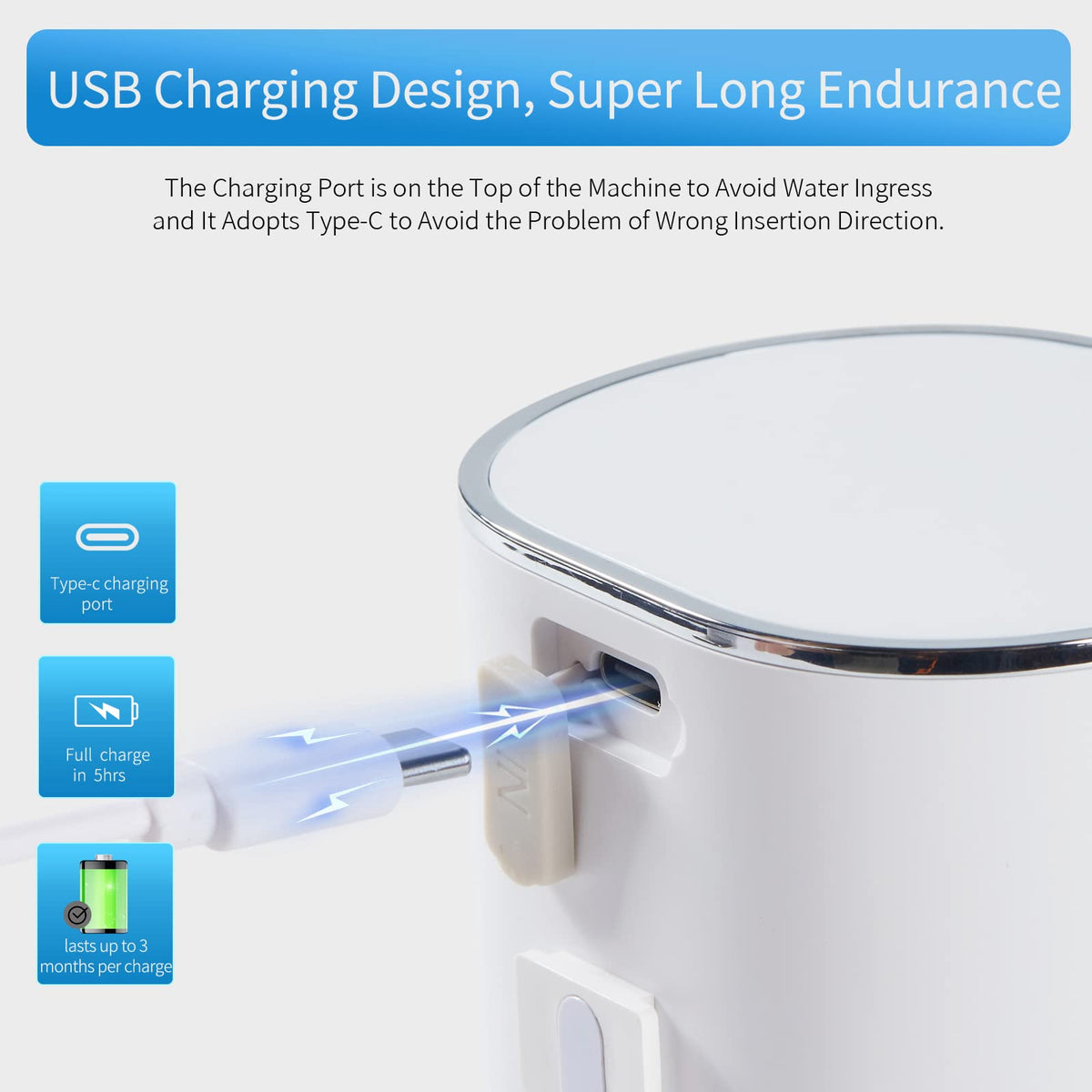 Wisekoti P9 Advanced Automatic Rechargeable, Touchless,Sensor Foaming ...
