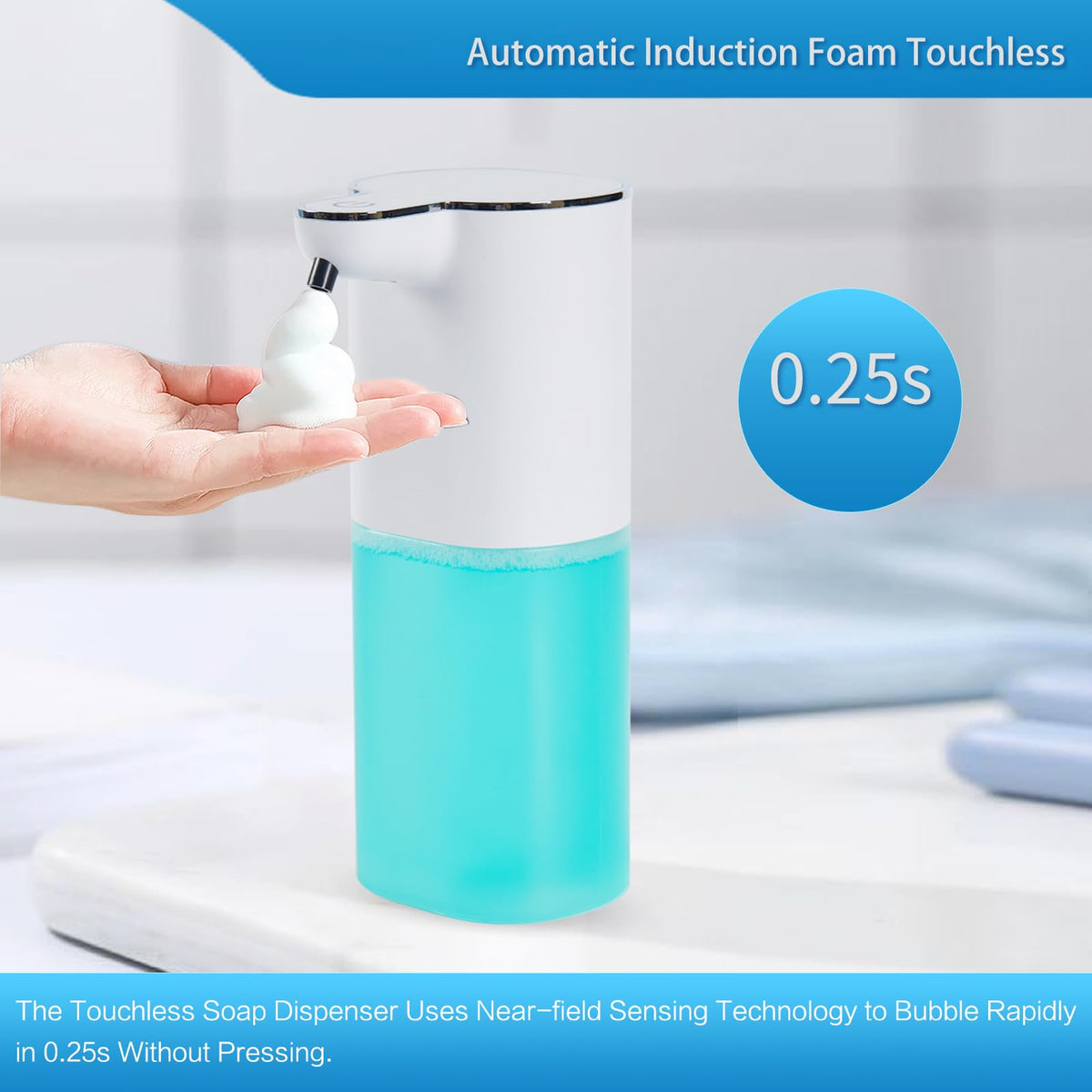 Wisekoti P9 Advanced Automatic Rechargeable, Touchless,Sensor Foaming ...