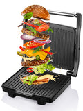 Yabano Panini Press Grill, Gourmet Sandwich Maker, Electric Indoor Grill