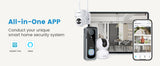 ieGeek 2K Doorbell Camera Wireless -Video Doorbell with Chime Ringer, Smart Wifi Doorbell