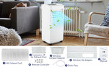 10,000 BTUPortable Air Conditione, Powerful Cooling Up To 450 Sq.Ft, 3-in-1