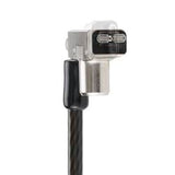 PortLock Keyed Laptop Lock for USB-C Lock Slots, Anti-Theft Carbon Steel Cable, Fits USB-C Security Slots