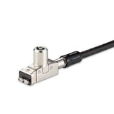 PortLock Keyed Laptop Lock for USB-C Lock Slots, Anti-Theft Carbon Steel Cable, Fits USB-C Security Slots