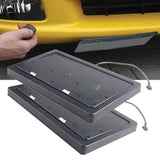 1PC or 2PCS US, CAD, & MEX  Electric Automobile License Plate Frame Bracket Flipper with Remote