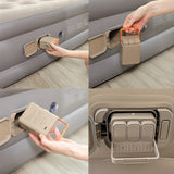 2 Persons Inflatable Mattress Camping Folding Home Indoor Outdoor