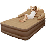 New 2 Persons Inflatable Mattress Camping Folding Outdoor Indoor Home