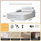 New 2 Persons Inflatable Mattress Camping Folding Outdoor Indoor Home