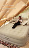 New 2 Persons Inflatable Mattress Camping Folding Outdoor Indoor Home