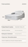 New 2 Persons Inflatable Mattress Camping Folding Outdoor Indoor Home