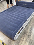 2 Persons Inflatable Mattress PVC Flock Mattress Camping Folding Outdoor