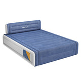 2 Persons Inflatable Mattress PVC Flock Mattress Camping Folding Outdoor
