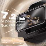W-KING D9-1 100W Peak 60W RMS Deep Bass Bluetooth Speaker, IPX6 Portable Waterproof Loud Bluetooth