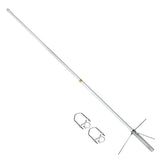 UAYESOK Fiberglass GMRS Base Antenna (462-467 MHZ), 7.2dBi High Gain UHF GMRS Repeater Antenna Signal Booster for Base Station Ham Radio, Low SWR