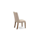 Luxe by East West Furniture NEFL9-AWA-04 - 9-piece kitchen set consists of a dinner table