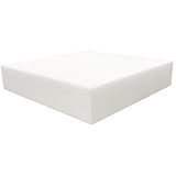 FOAMYFOAM High Density 4 inch Thick, 24 inch Wide, 24 inch Long Upholstery Foam, Cushion Replacement