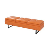 kinbor Waiting Room Bench for Salon - Modern Bench Waiting Room Chairs