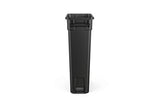 Suncast Commercial TCNH2030BK Narrow Trash Can With Handles, 30.00" Height x 11.08" Width, 23 gal Capacity, Black
