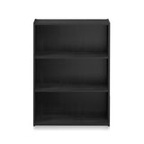Furinno PASIR Book Shelf, 3-Tier Bookshelf, Storage Shelves Bookcase, 9.7 x 23.7 x 31.5, for Living Room