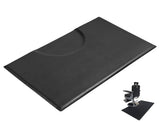 Thick Barber Chair Mat Salon & Barber Shop Anti-Fatigue Comfort Salon Floor Mat for Hair Stylist