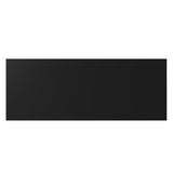 SIMPLIHOME Amherst 54" Wide Solid Wood TV Stand in Black