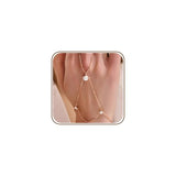 YOIHUR Rose Gold Hand Chain Bracelet, 925 Sterling Silver Finger Ring Bracelet, Adjustable Hand Chains, Stack Jewellery Stars and CZ Hand Jewelry Gifts for Women, 2" to 2.4" Extend