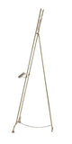 Deco 79 Metal Display Easel Large Adjustable 3 Tier Floor Standing Easel with Chain Support