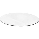 CLEARTEX FC124848RG Chair Mat,Round,48",Clear,1/4" Thick