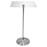 Arc 1 Stainless Steel and Acrylic Podium, Pulpit or Lectern - Kingdom