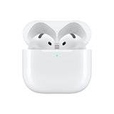 Apple AirPods 4 Wireless Earbuds, Bluetooth Headphones, Personalized Spatial Audio, Sweat and Water Resistant