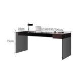 zhongxlla Standing Desk, Modern Minimalist Laptop Desk with Drawer