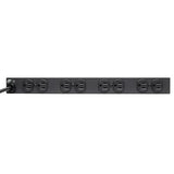 Tripp Lite 14-Outlet Rack Mount Surge Protector Power Strip PDU, 15A, 120V, 3000 Joules, 15ft Cord with 5-15P Plug, 1U Horizontal Rack Mount, Lifetime Manufacturer's Warranty (DRS-1215)