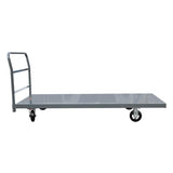 DMC-FPPS Steel Platform Truck/Smooth Deck Platform Truck 2000lb Capacity Heavy Duty