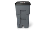 Rubbermaid Commercial Products BRUTE Rollout Plastic Trash/Garbage Can/Bin with Wheels 65 Gal for Restaurants