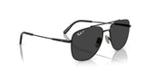 Ray-Ban Unisex Rb8097 William Titanium Square Sunglasses
