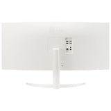 LG 34SR60QC-W 34-inch QHD (3440x1440) Curved Smart Monitor with Streaming