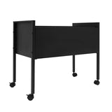 File Carts with Wheels Hanging Files, Rolling File Cart for Hanging Files