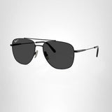 Ray-Ban Unisex Rb8097 William Titanium Square Sunglasses