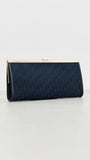Women's Pre-Loved Dior Diorissimo Canvas Trotter Clutch