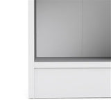 Scranton & Co 80" x 16" Modern Wood 5-Shelf Narrow Vertical Bookcase, for Living Room/Study/Office