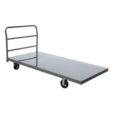 DMC-FPPS Steel Platform Truck/Smooth Deck Platform Truck 2000lb Capacity Heavy Duty