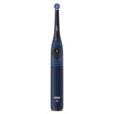 Oral-B Rechargeable Electric Toothbrush, iO2, 3 Cleaning Modes, Automatic Pressure Sensor to Protect Gums, Dark Blue