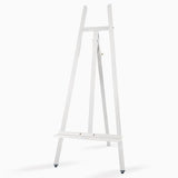 Frame Wooden Display Easel - Adjustable Lyre Beechwood Studio Easel Stand Holding Canvas Up to 90", Inclinable