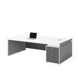 zhongxlla Standing Desk, Office Desk Senior Sense of Table and Chair