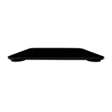 Escali Digital Glass Bath Scale for Body Weight, Bathroom Body Scale, High Capacity of 400 lb, Battery Included, Slim Black