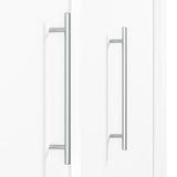 Bestar Pur Queen Murphy Bed with Sofa, 78-inch Space-Saving Wall Bed for Multipurpose Guest Room