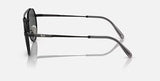 Ray-Ban Unisex Rb8265 Jack II Titanium Round Sunglasses