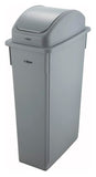 Winco PTC-23SG Slender Trash Can, 23-Gallon, Gray,Medium