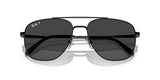 Ray-Ban Unisex Rb8097 William Titanium Square Sunglasses