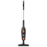 Candy Corded Stick Vacuum Cleaner, Powerful Suction Handheld Vacuum with One-Click Dust Disposal, 3-in-1 Use for Hard Floor, Ceramic Tile, 0.8 Liters Capacity, Easy Clean