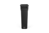 Suncast Commercial TCNH2030BK Narrow Trash Can With Handles, 30.00" Height x 11.08" Width, 23 gal Capacity, Black